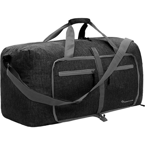 Travel Duffle Bag for Men Foldable Duffel Bag with Shoes Compartment